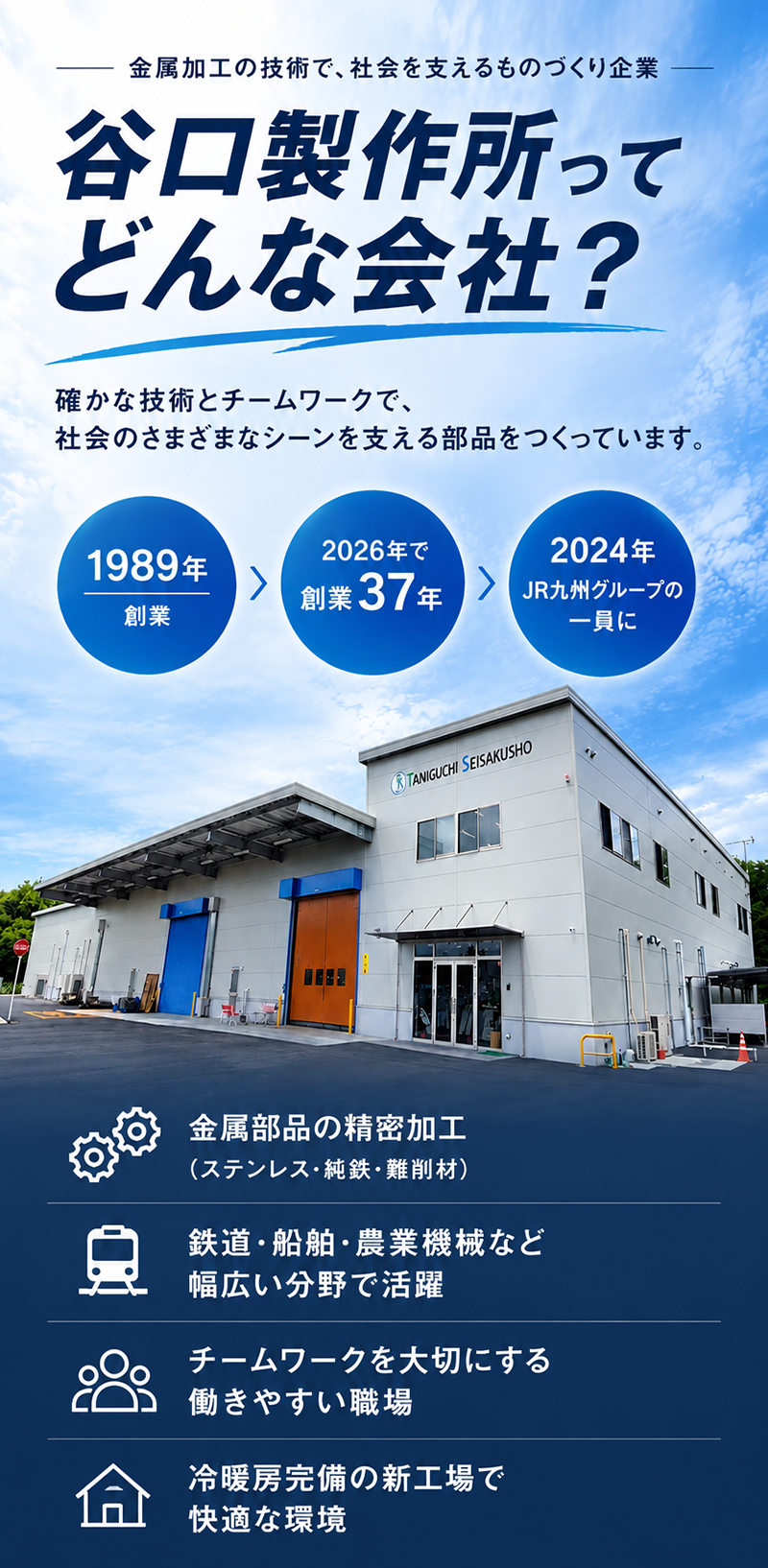 谷口製作所ってどんな会社?